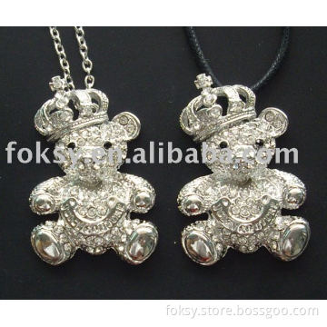 Rhinestone pendant